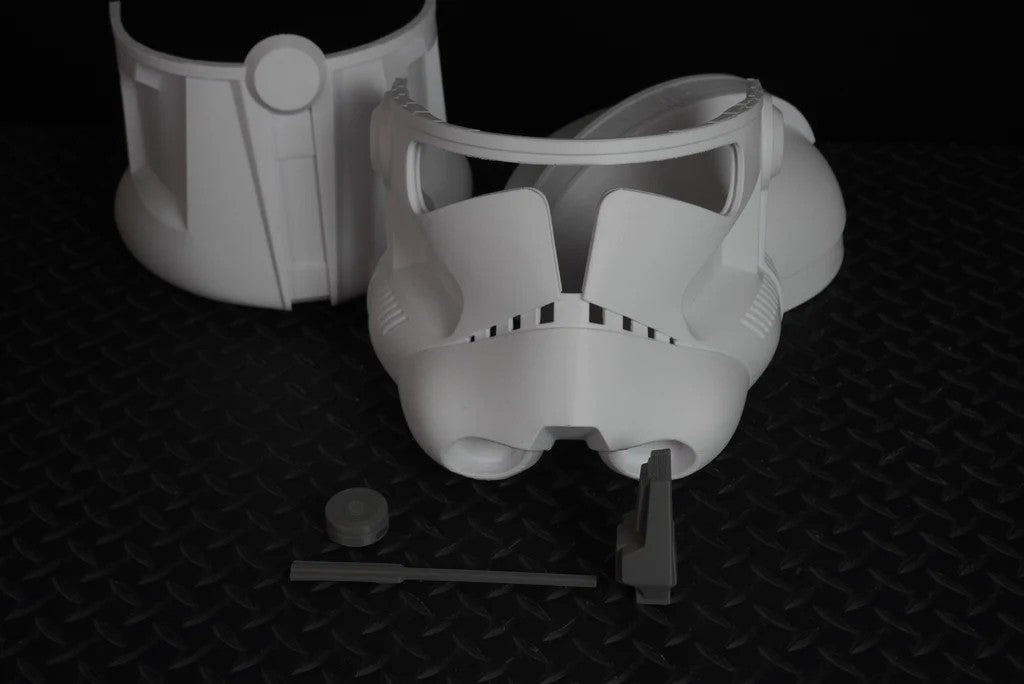 Clone Trooper Phase 2 Hjälm – 3D-printad cosplaymodell