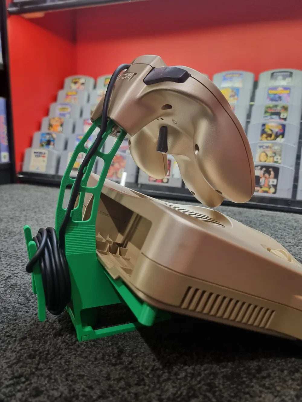 Nintendo 64 konsolställ + kontrollställ – 3D-printad display