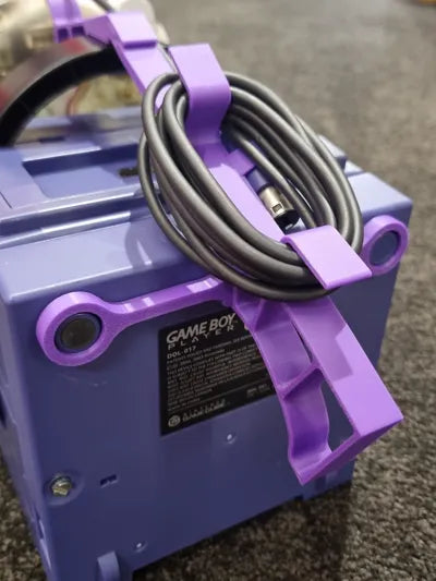 GameCube + Game Boy Player konsolställ – 3D-printad display