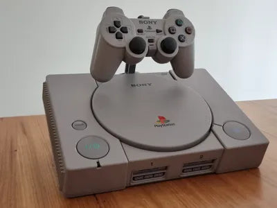 Sony PlayStation 1 konsolställ + kontrollställ – 3D-printad display
