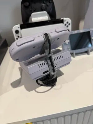 SNES Mini konsolställ + kontrollställ – 3D-printad display
