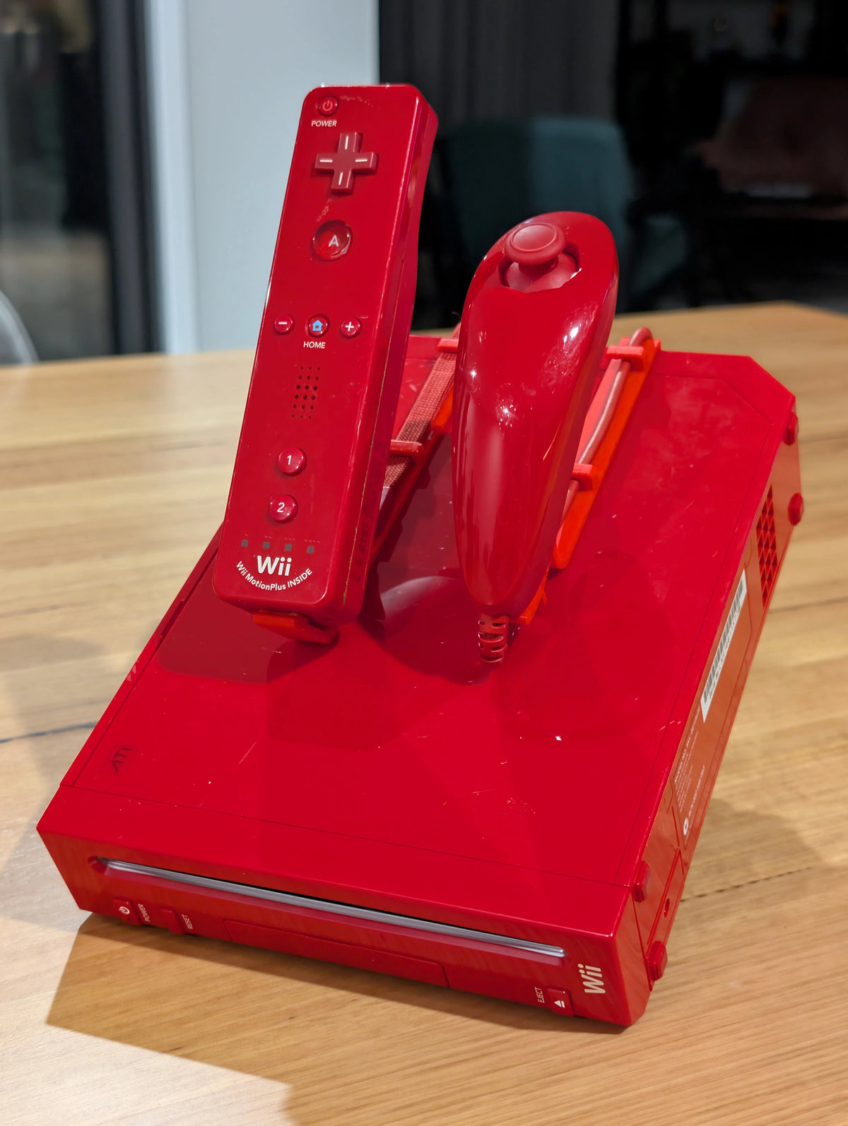 Nintendo Wii konsolställ – Lutad version – 3D-printad display