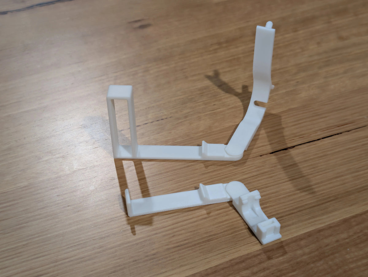 Nintendo Wii konsolställ – Stående version – 3D-printad