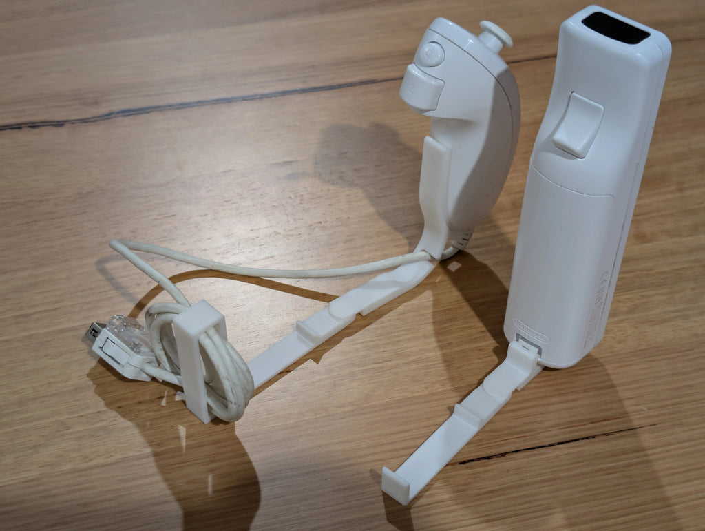 Nintendo Wii konsolställ – Stående version – 3D-printad