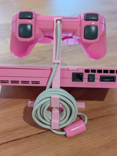 Sony PlayStation 2 Slim konsolställ + kontrollställ – 3D-print