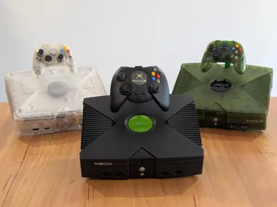 Xbox Original konsolställ + kontrollställ – 3D-printad display
