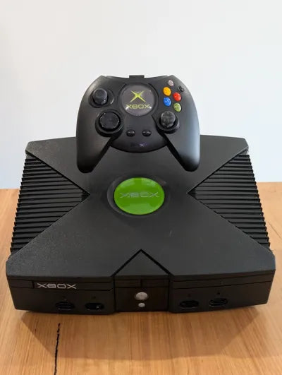 Xbox Original konsolställ + kontrollställ – 3D-printad display