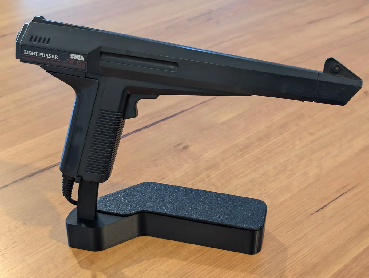 Sega Light Phaser 3050 displayställ – 3D-printad