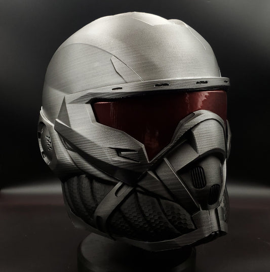 Crysis-inspirerad Nanosuit-hjälm – 3D-printad cosplaymodell