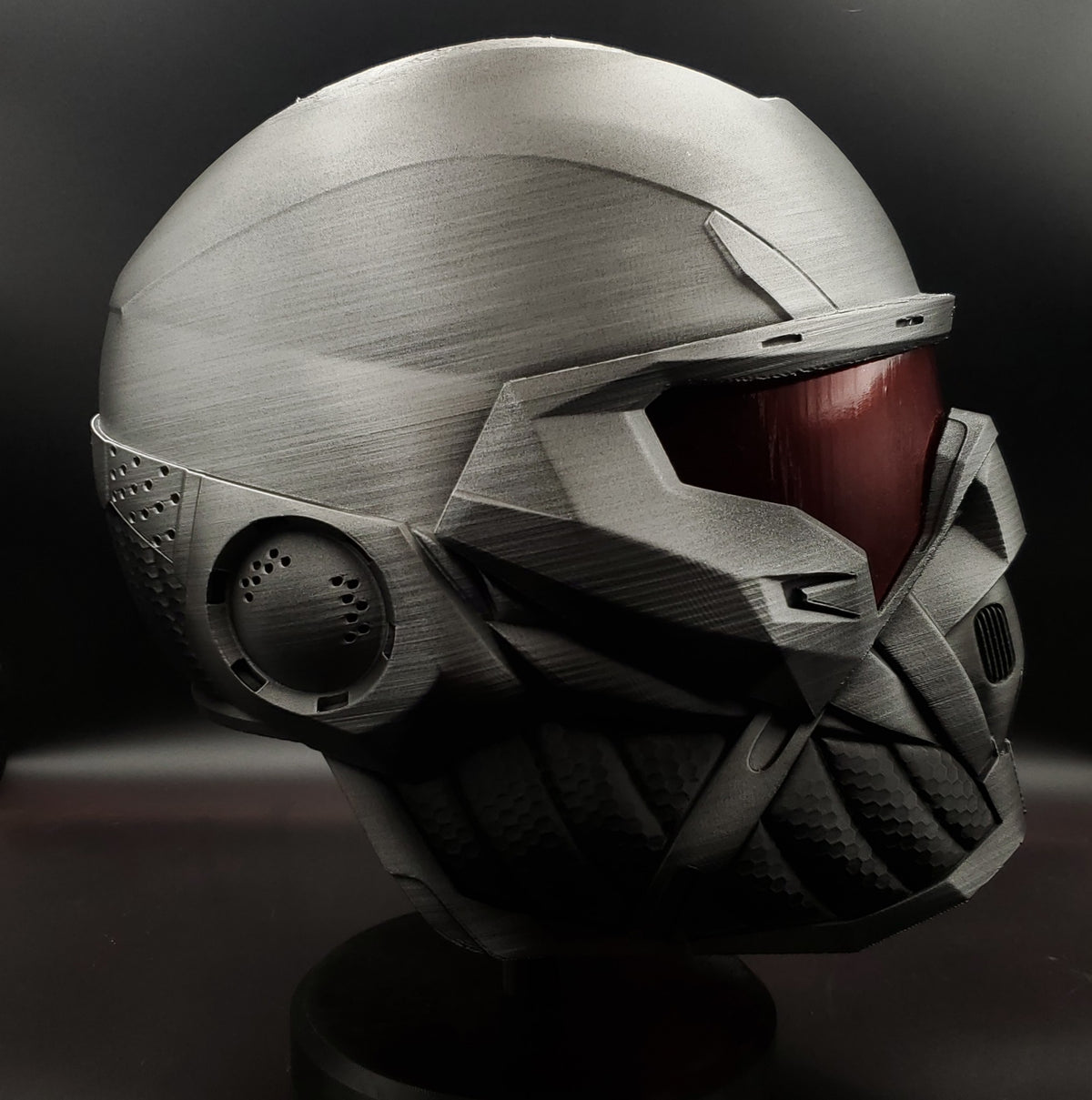 Crysis-inspirerad Nanosuit-hjälm – 3D-printad cosplaymodell