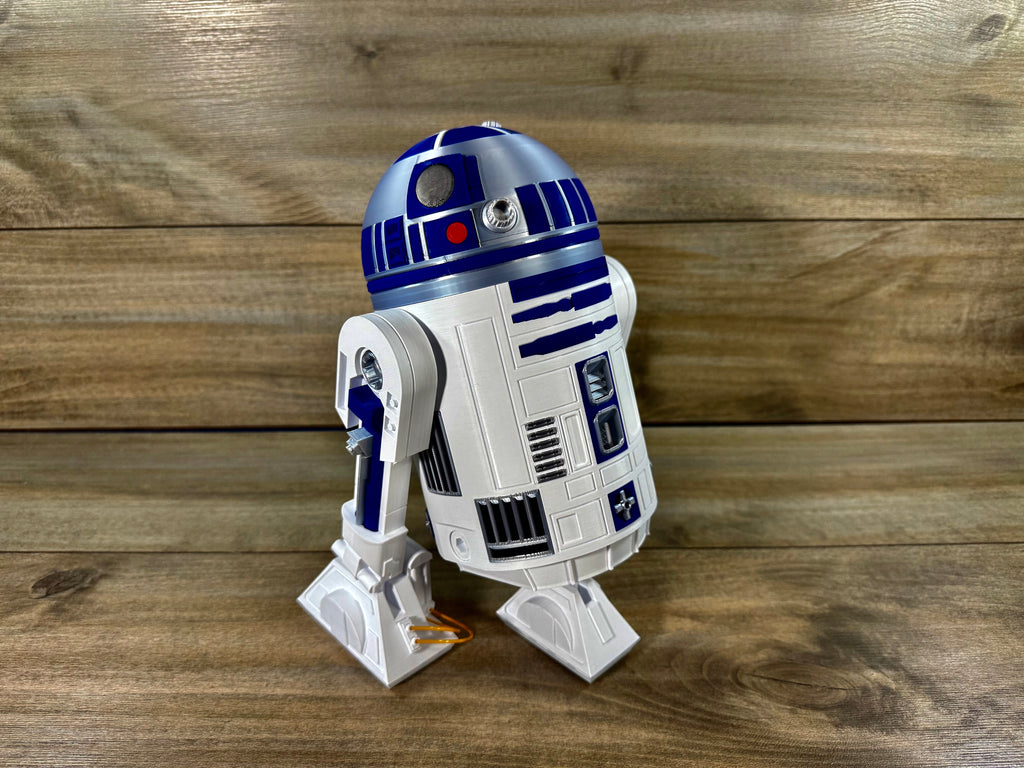 Star Wars R2-D2 – 3D-printad replika 33cm cosplay display