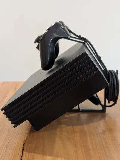 Sony PlayStation 2 konsolställ + kontrollställ – 3D-printad display