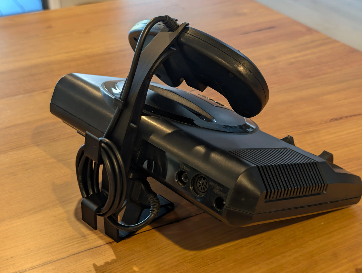 Sega Genesis / Mega Drive konsolställ + kontrollställ – 3D-printad