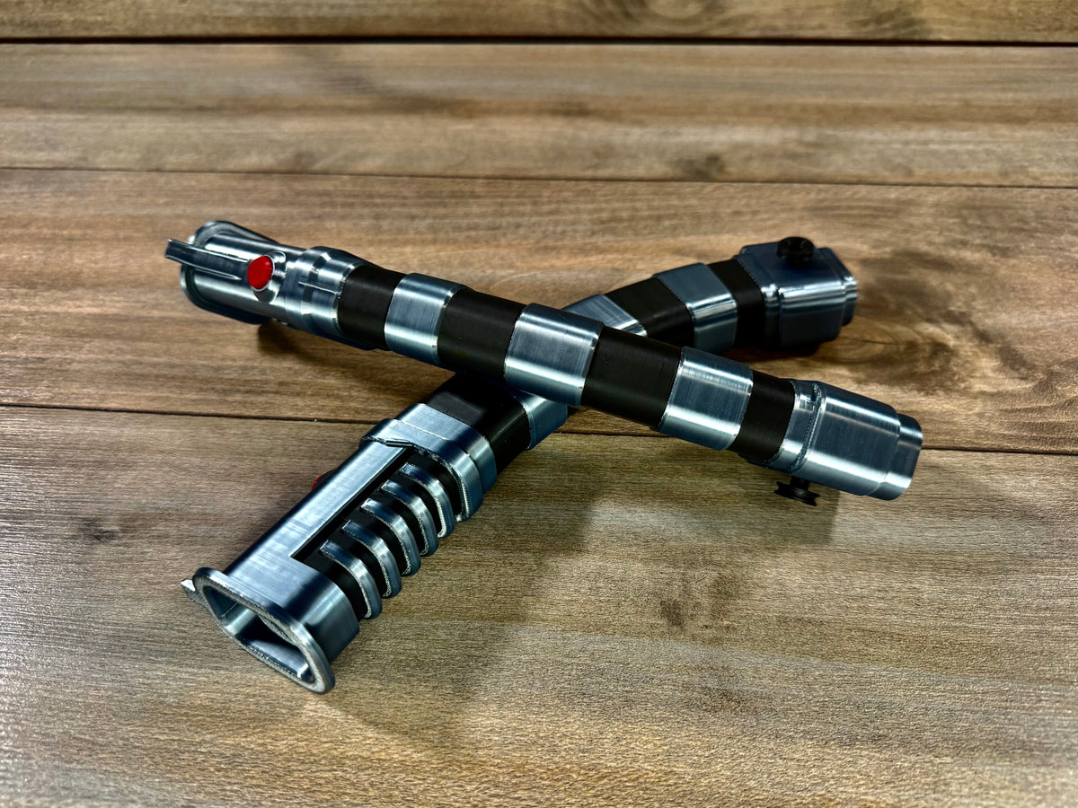 Star Wars Asajj Ventress Dubbla Lightsabers – 3D-printad replika cosplay