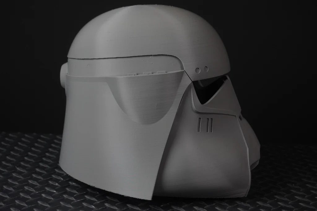 Commander Bacara helmet kit parts unassembled