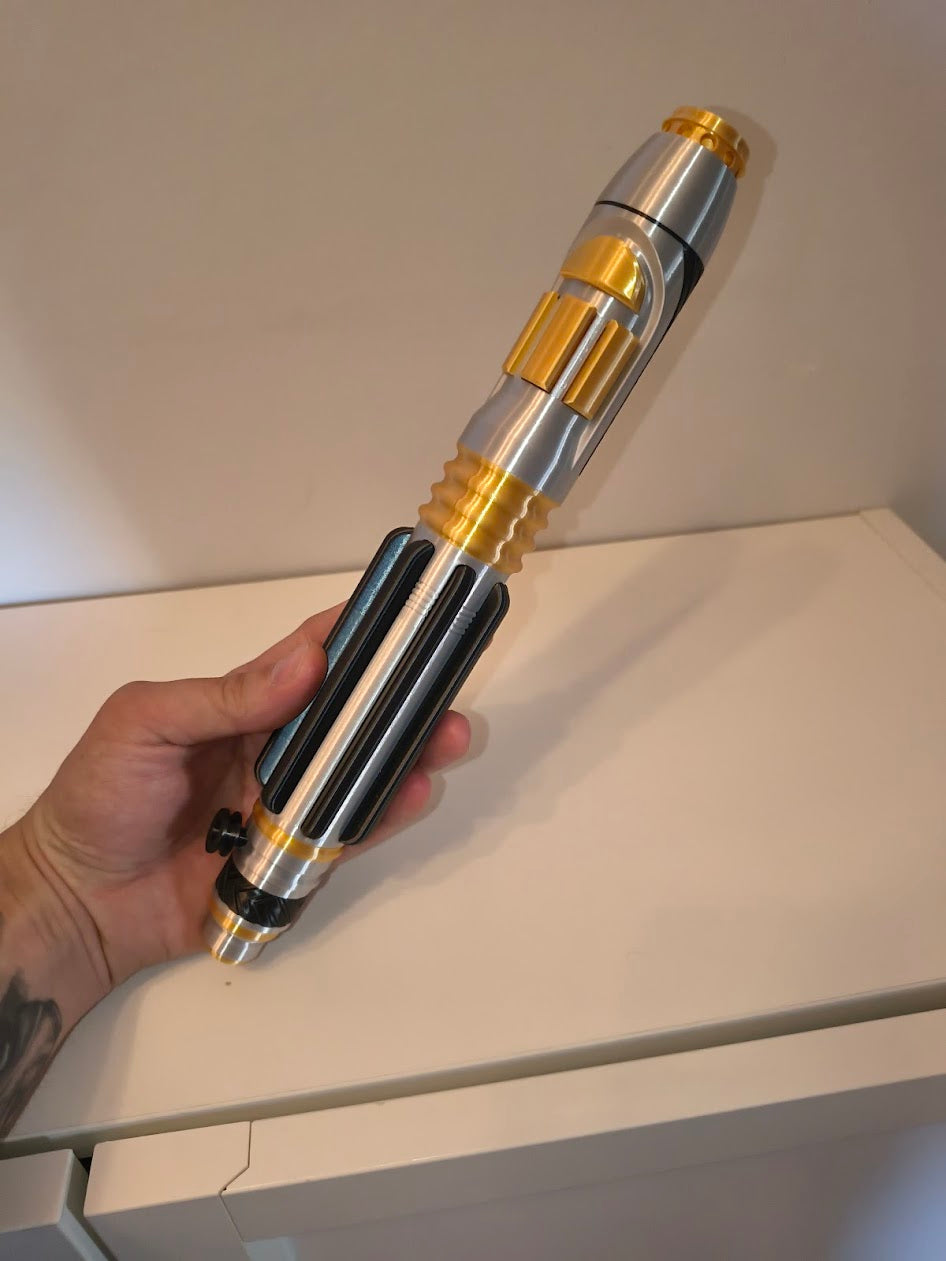 Star Wars Mace Windus Lightsaber – 3D-printad replika cosplay display