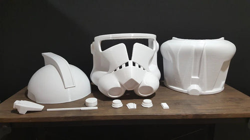 ARC Trooper Hjälm – 3D-printad cosplaymodell - SwePrint3D