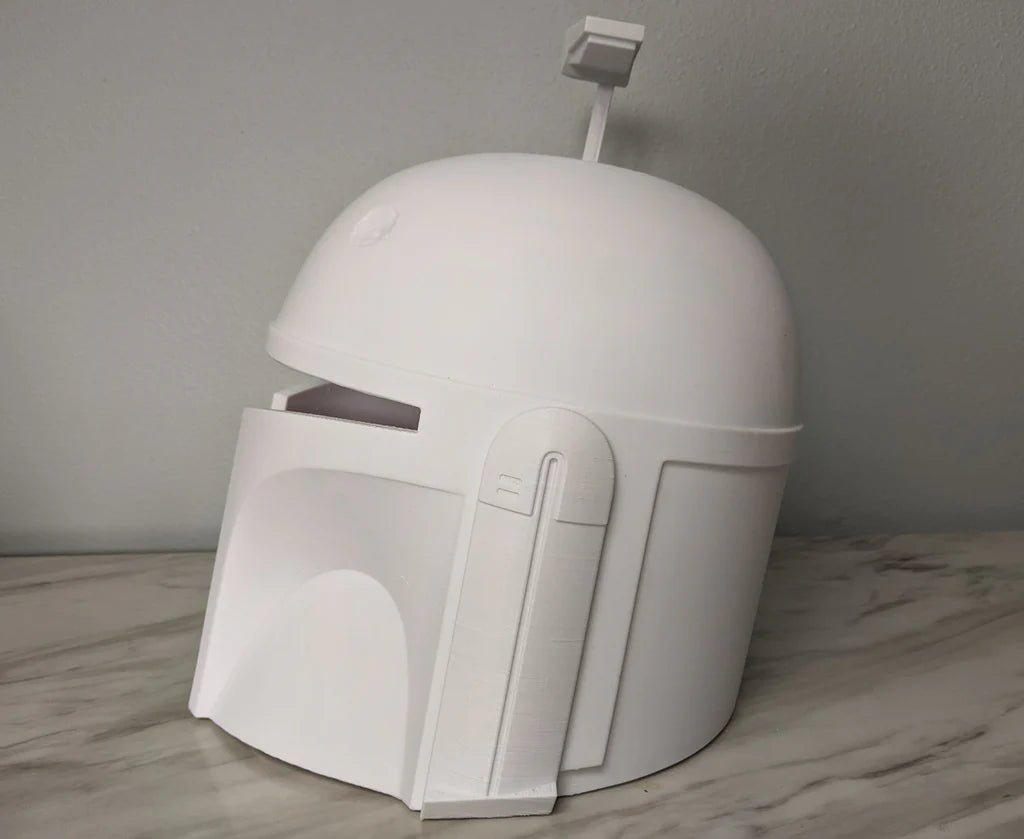 Boba Fett-hjälm – 3D-printad cosplaymodell - SwePrint3D