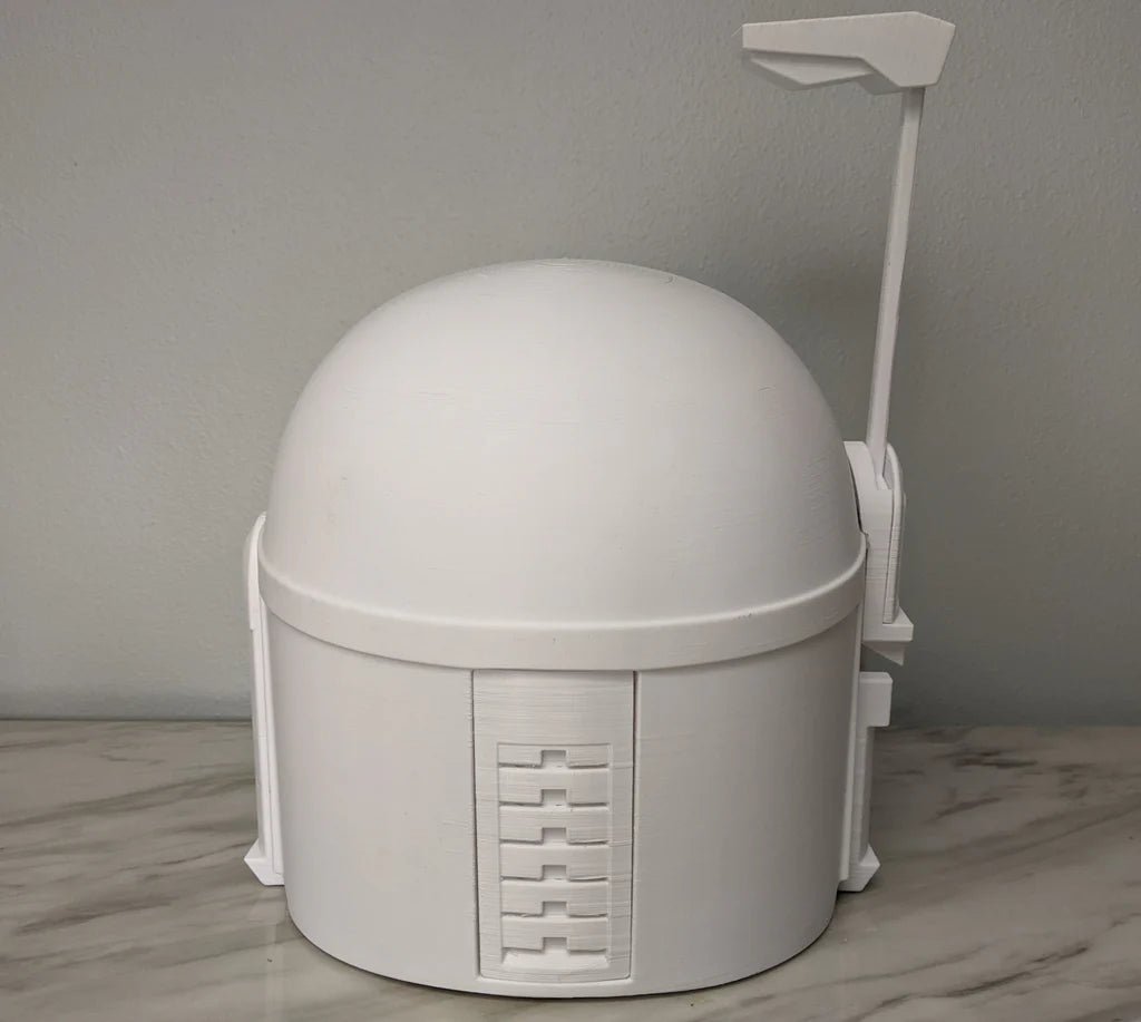 Boba Fett-hjälm – 3D-printad cosplaymodell - SwePrint3D