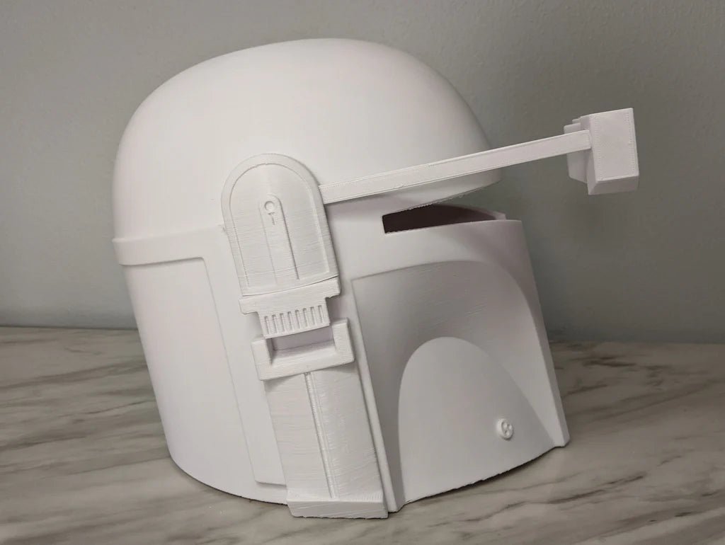Boba Fett-hjälm – 3D-printad cosplaymodell - SwePrint3D