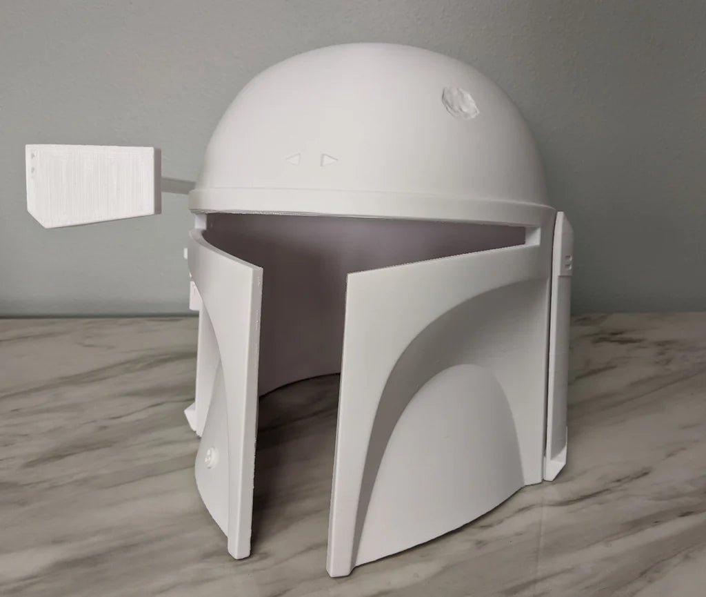 Boba Fett-hjälm – 3D-printad cosplaymodell - SwePrint3D
