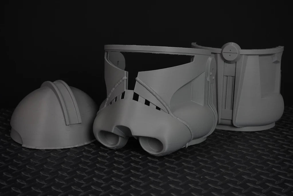 Captain Rex hjälm – 3D-printad cosplaymodell - SwePrint3D
