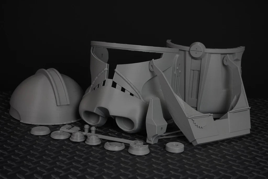 Captain Rex hjälm – 3D-printad cosplaymodell - SwePrint3D