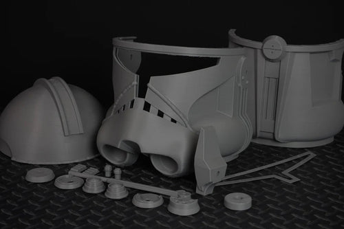 Captain Rex hjälm – 3D-printad cosplaymodell - SwePrint3D