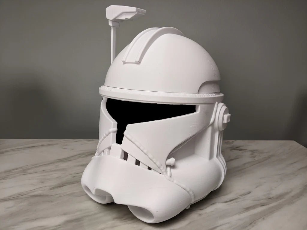 Captain Rex hjälm – 3D-printad cosplaymodell - SwePrint3D