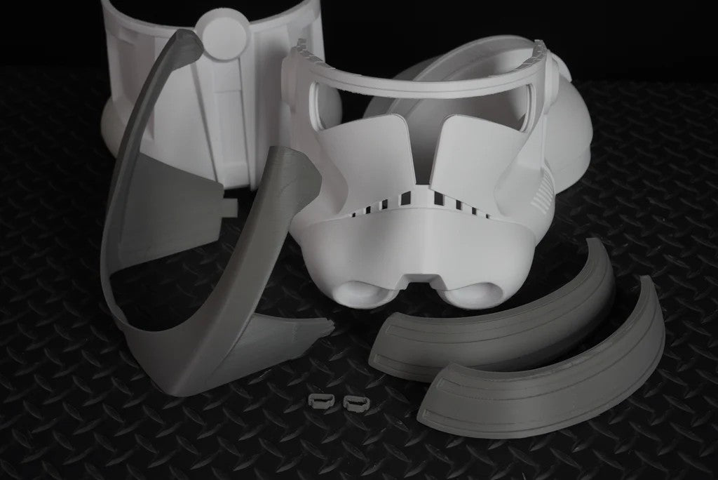 Clone Trooper Phase 2 Hjälm – 3D-printad cosplaymodell