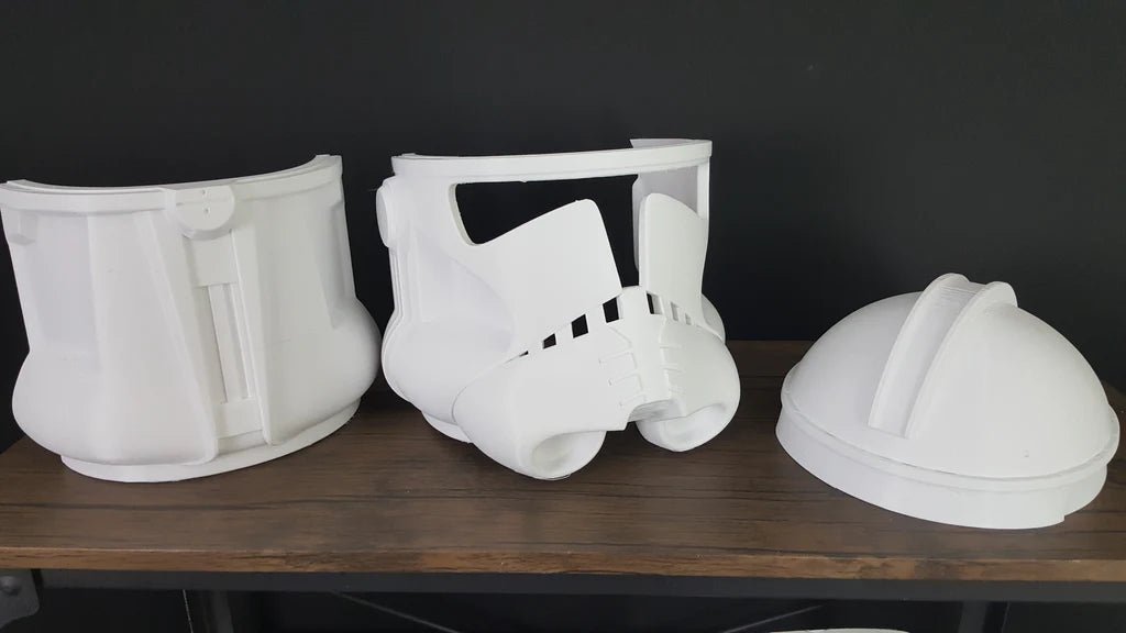 Commander Cody Hjälm – 3D-printad cosplaymodell - SwePrint3D