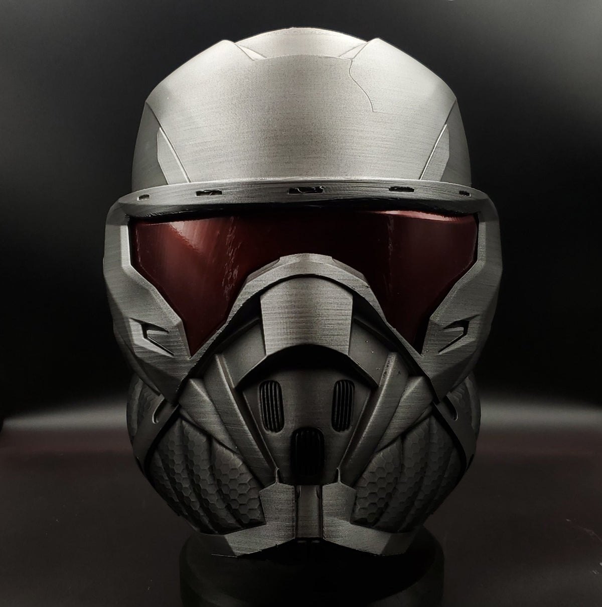 Crysis-inspirerad Nanosuit-hjälm – 3D-printad cosplaymodell - SwePrint3D