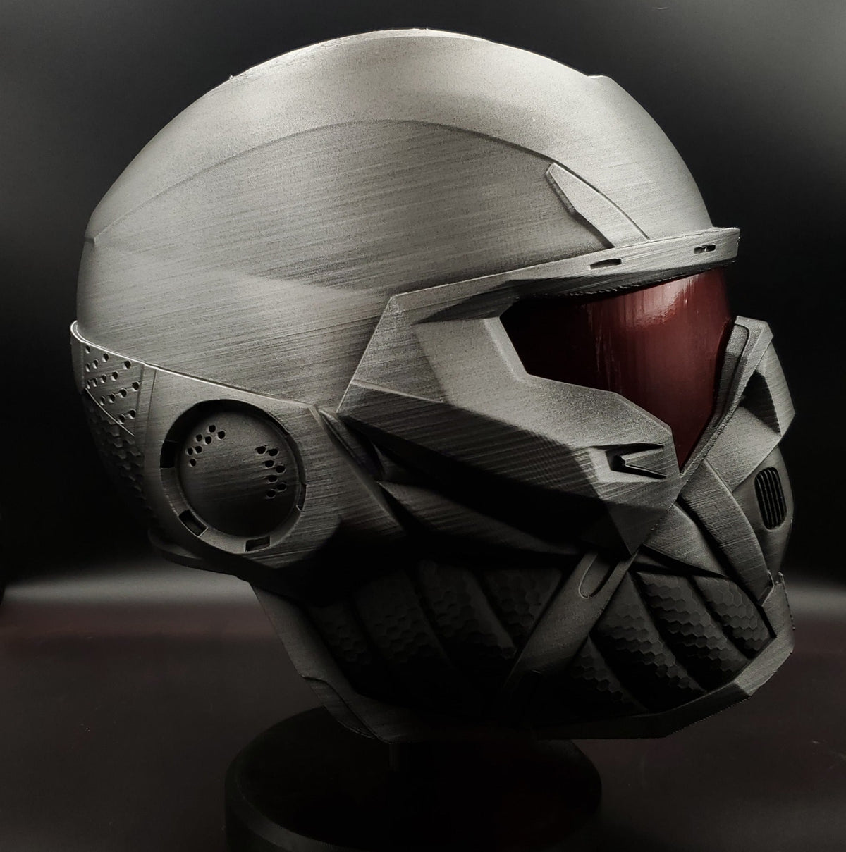 Crysis-inspirerad Nanosuit-hjälm – 3D-printad cosplaymodell - SwePrint3D