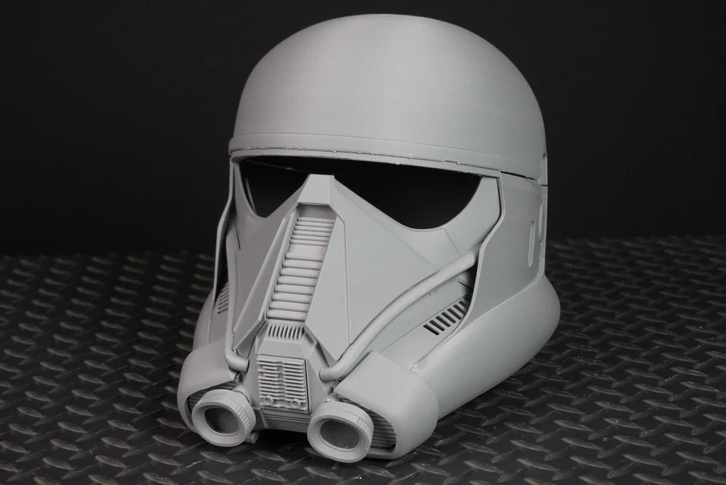 Death Trooper-inspirerad hjälm – 3D-printad cosplaymodell - SwePrint3D