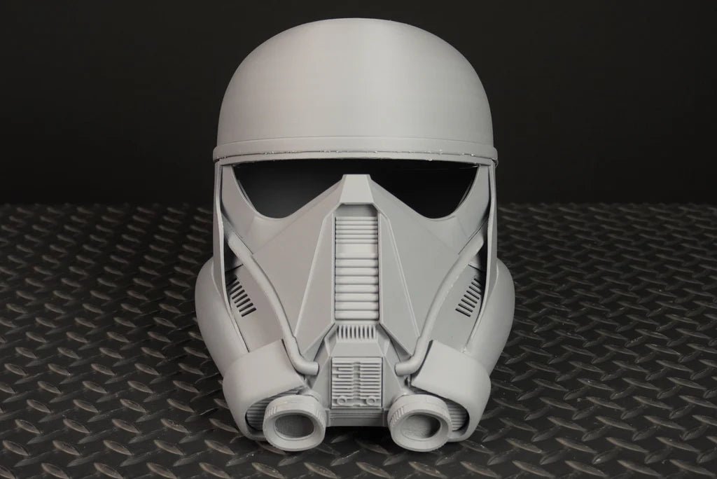 Death Trooper-inspirerad hjälm – 3D-printad cosplaymodell - SwePrint3D