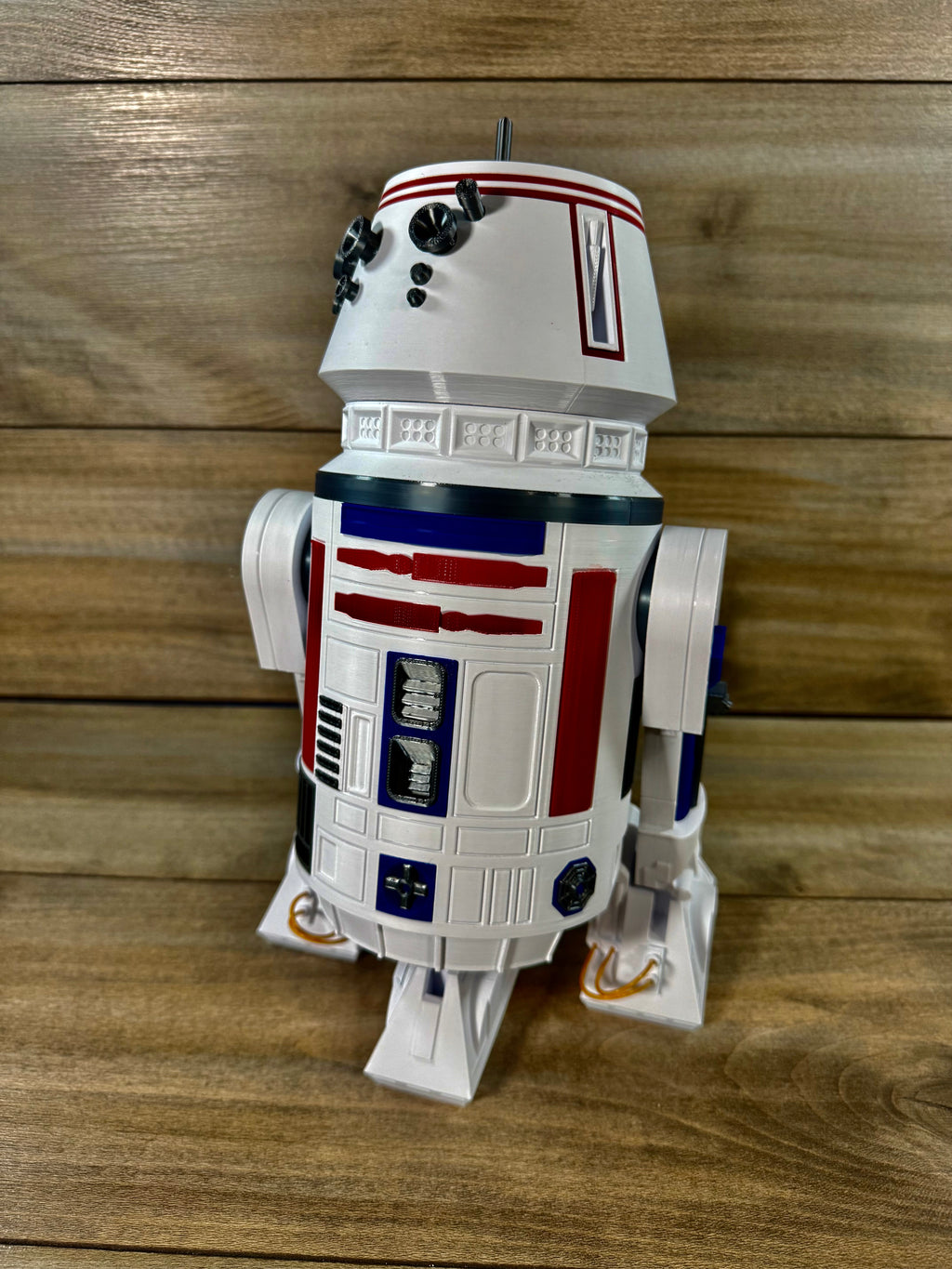 Star Wars R5-D4 – 3D-printad replika 33cm cosplay display