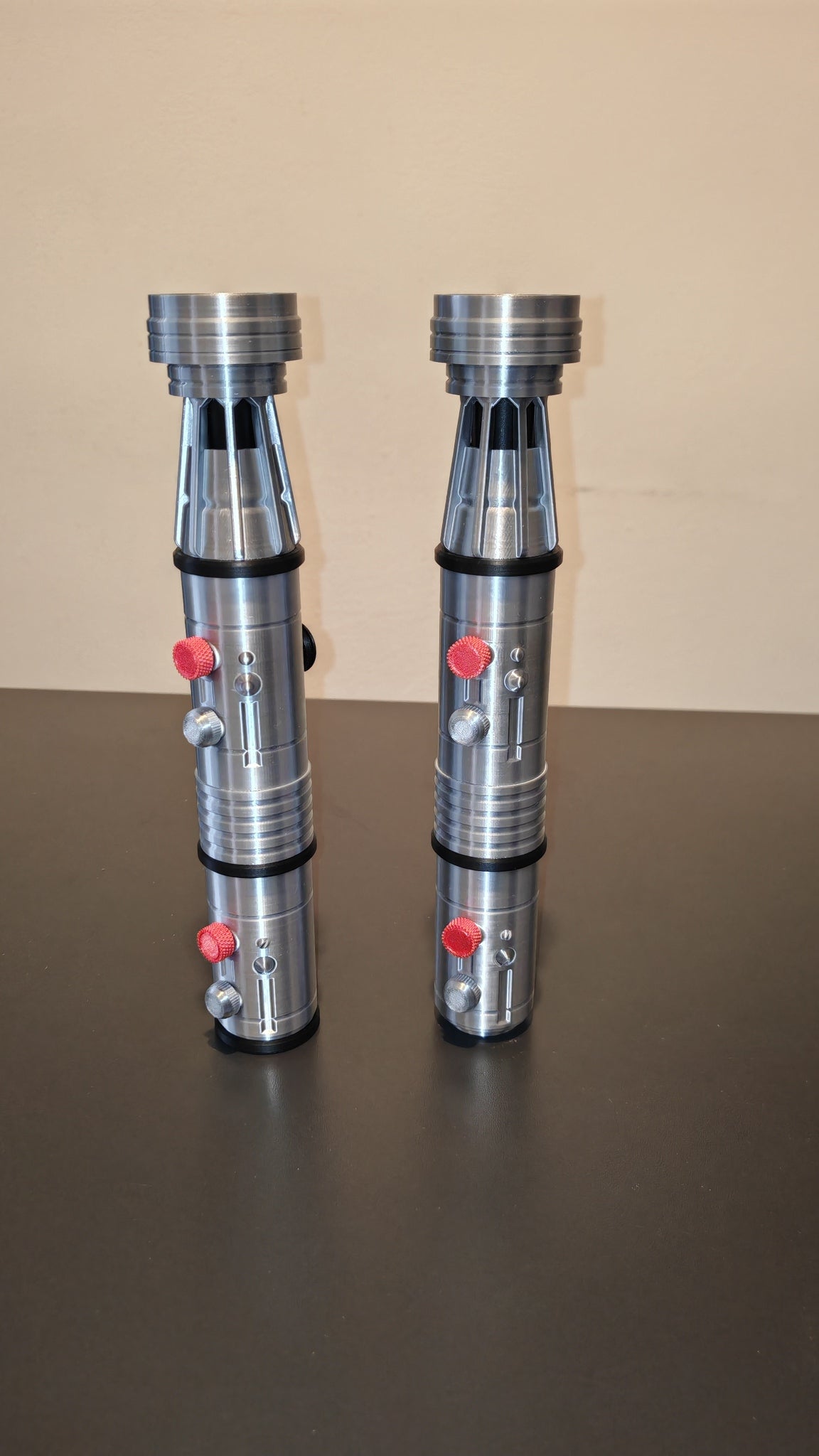 Star Wars Darth Mauls Dubbelblad Lightsaber – 3D-printad replika cosplay