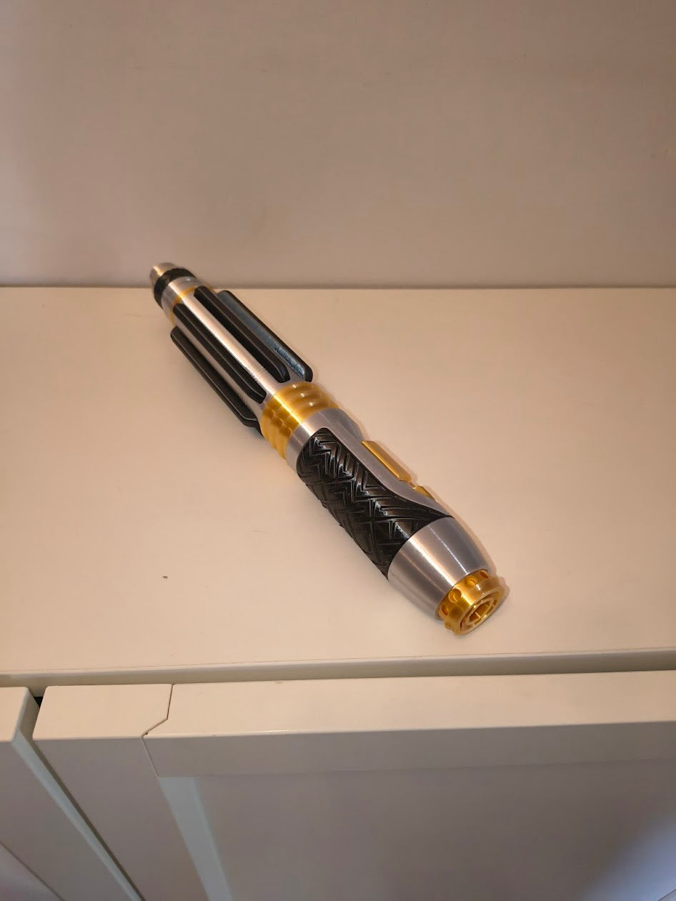 Star Wars Mace Windus Lightsaber – 3D-printad replika cosplay display