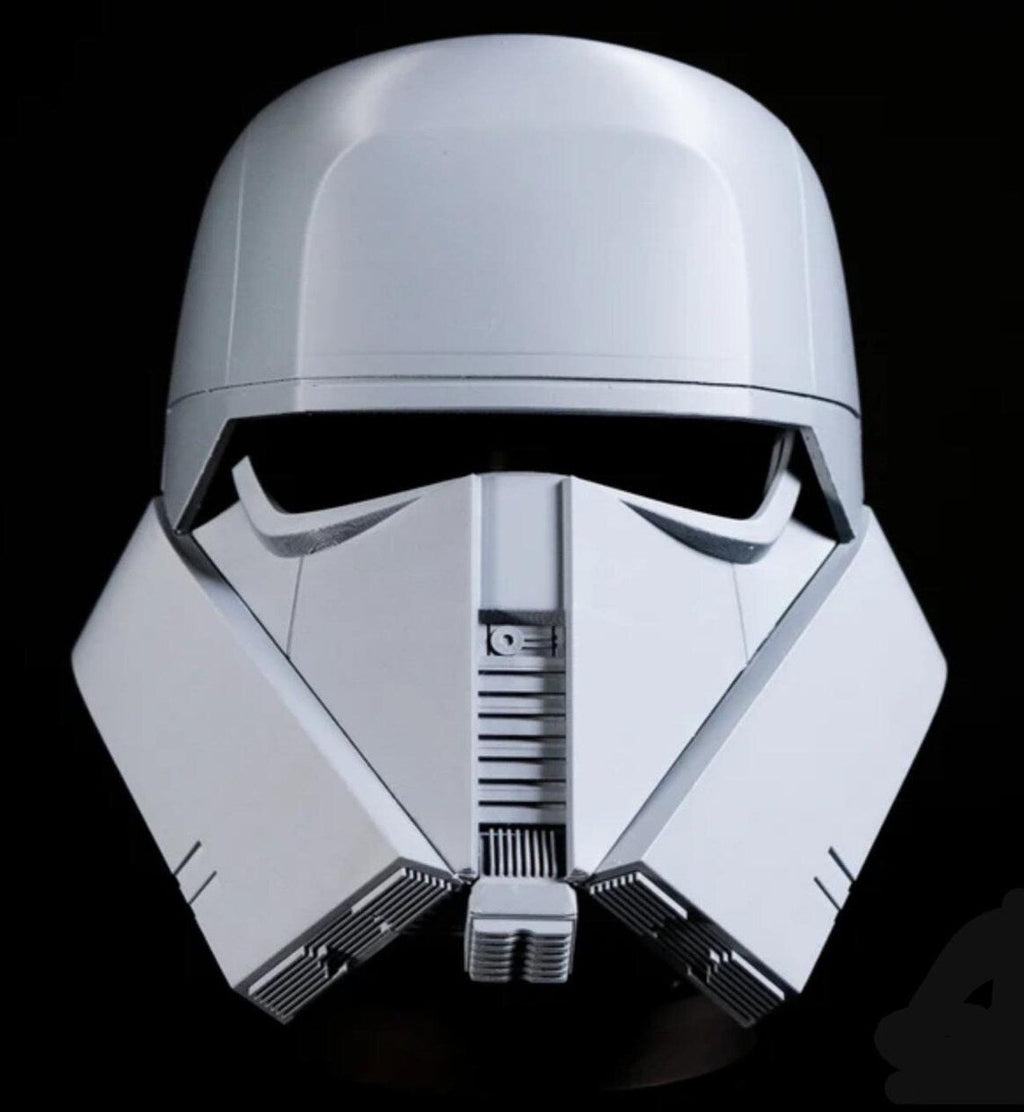 Range Trooper helmet kit – all parts laid out