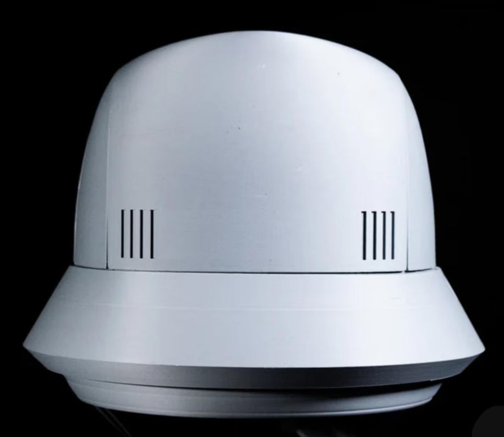 Range Trooper helmet – assembled front view