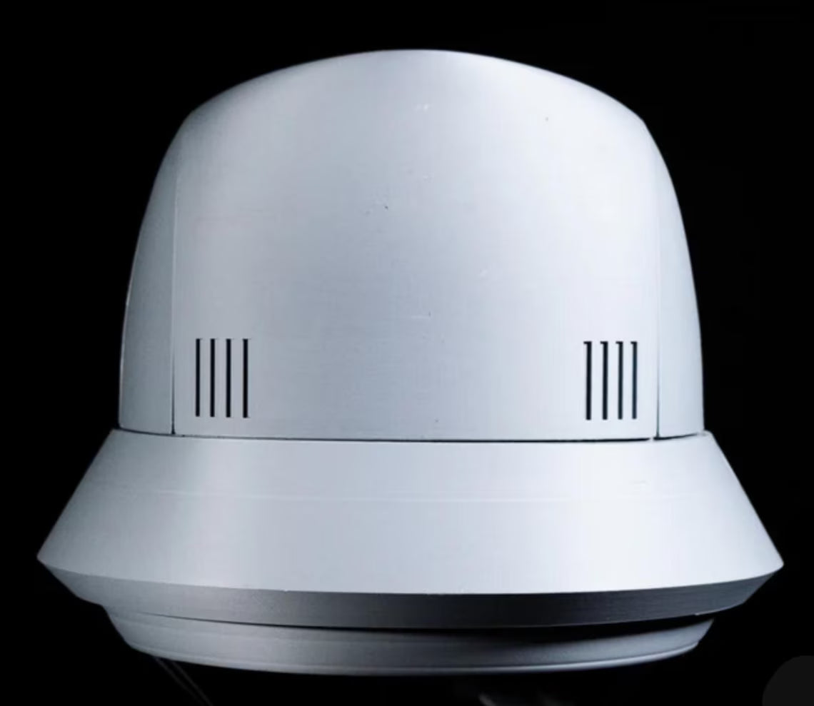 Range Trooper helmet – assembled front view