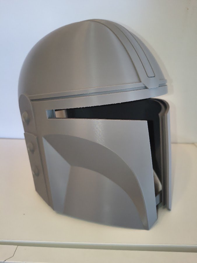 Mandalorian hjälm Din Djarin – 3D-printad cosplay hjälm Sverige - SwePrint3D
