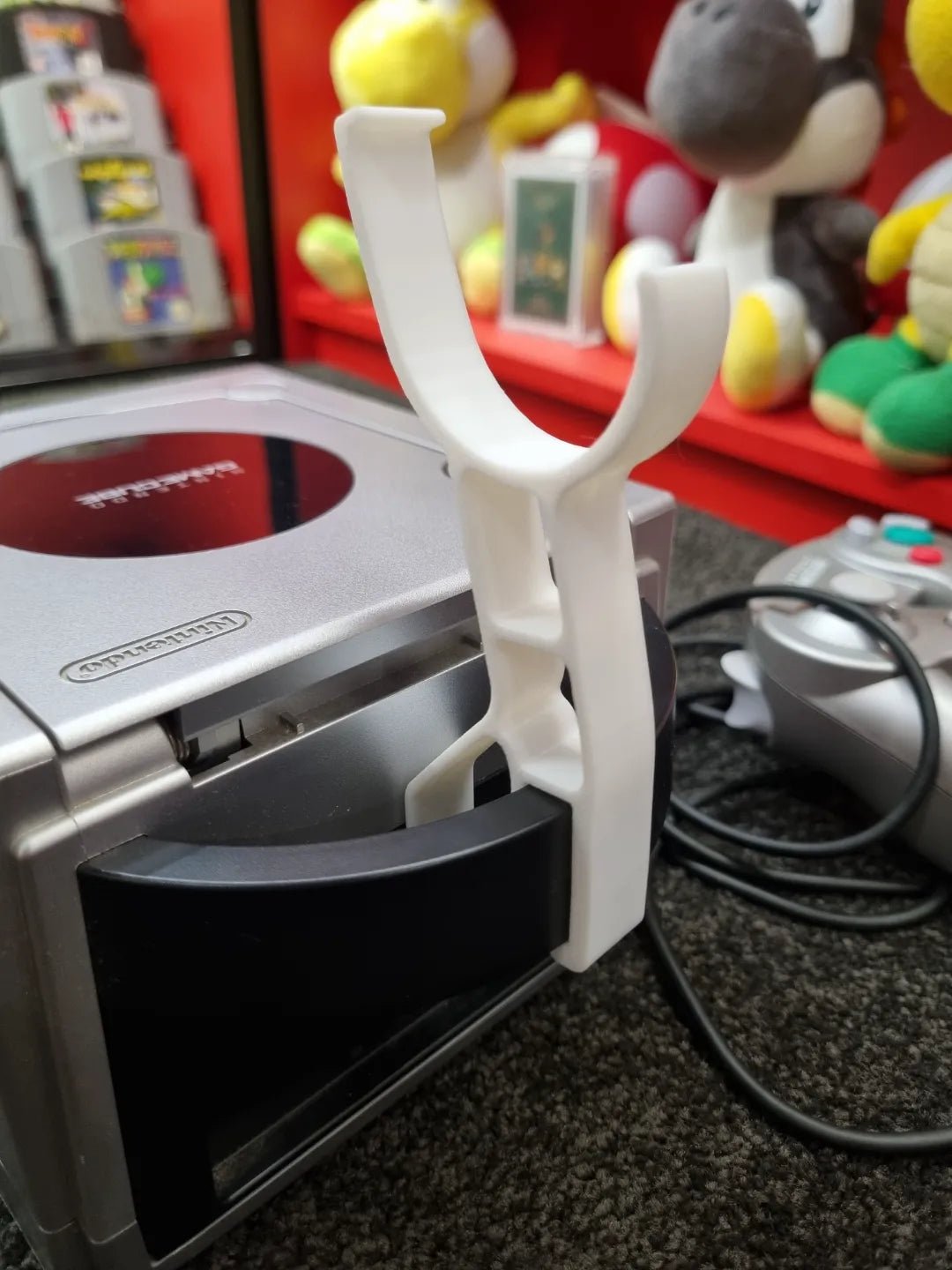 Nintendo GameCube kontrollhållare – 3D-printad display - SwePrint3D