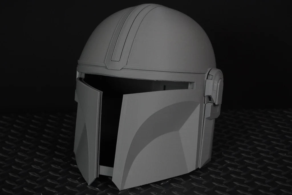 Mandalorian-inspirerad hjälm – 3D-printad cosplaymodell