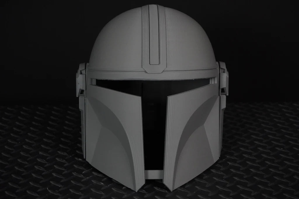 Mandalorian-inspirerad hjälm – 3D-printad cosplaymodell