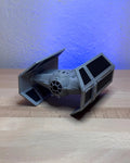 TIE Advanced-inspirerad Kit Card – 3D-printad byggmodell - SwePrint3D