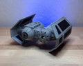 TIE Bomber-inspirerad Kit Card – 3D-printad byggmodell - SwePrint3D