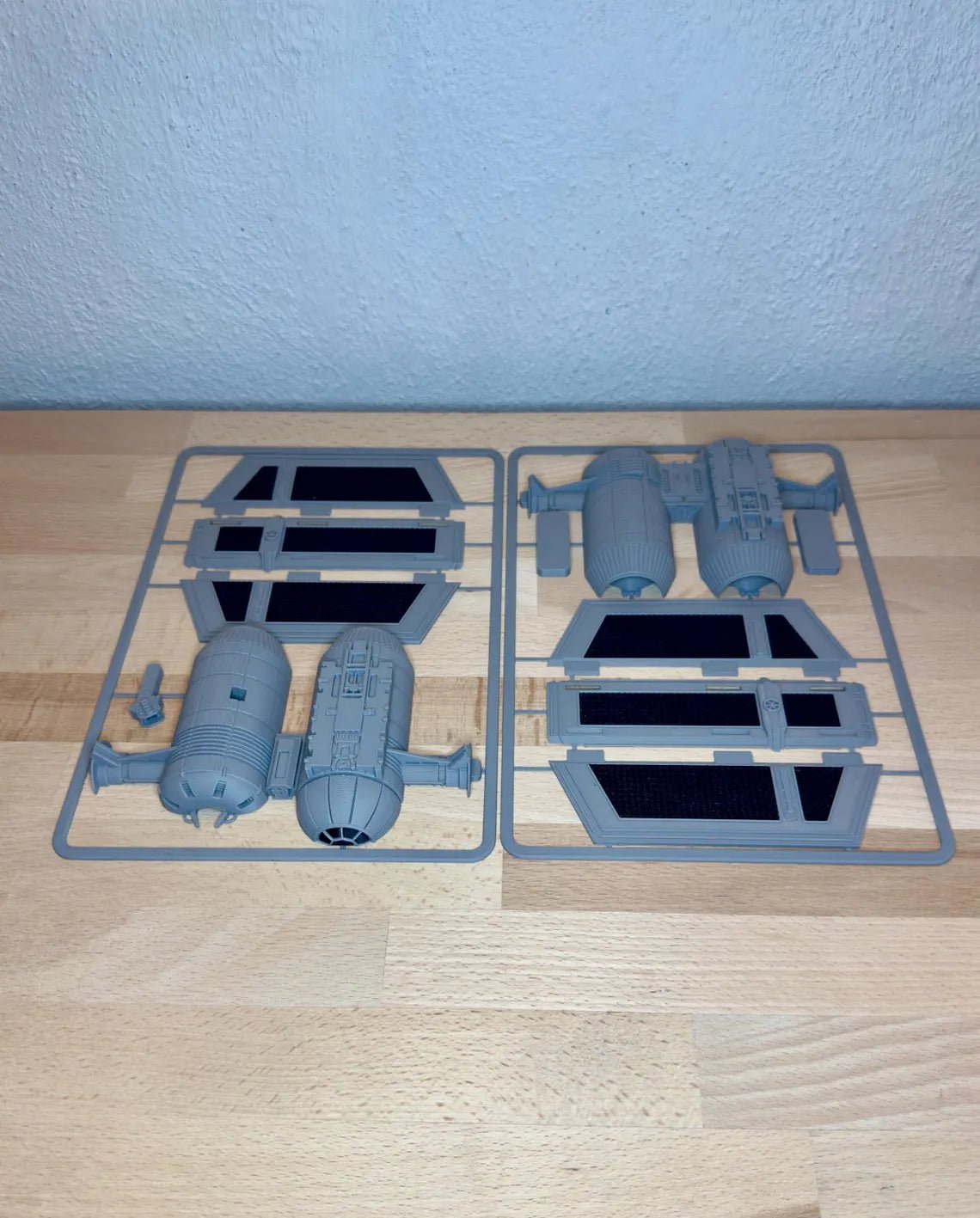 TIE Bomber-inspirerad Kit Card – 3D-printad byggmodell - SwePrint3D