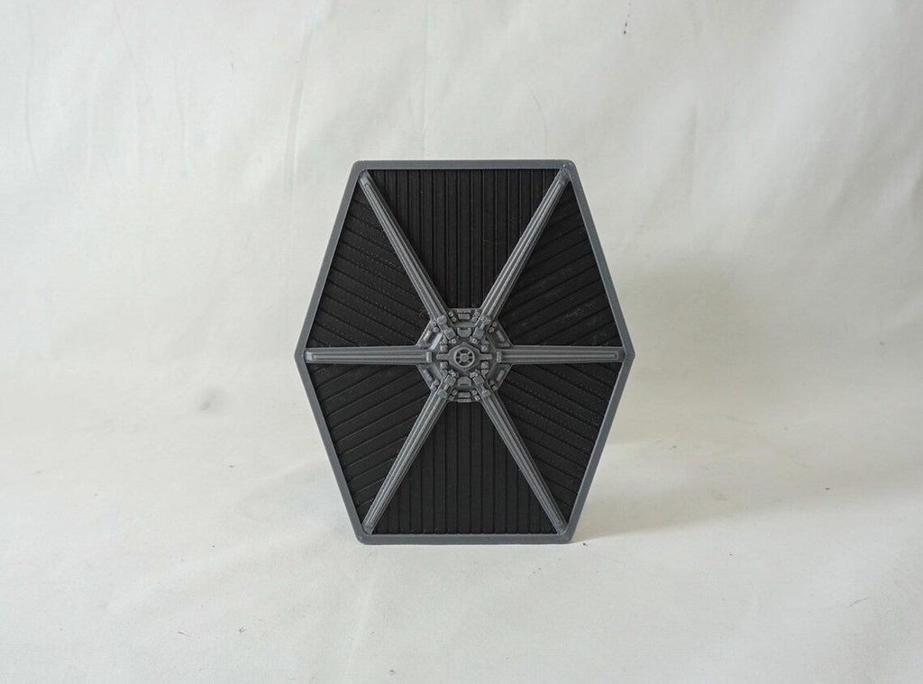 TIE Fighter-inspirerad Kit Card – 3D-printad byggmodell - SwePrint3D
