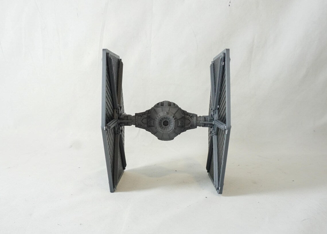 TIE Fighter-inspirerad Kit Card – 3D-printad byggmodell - SwePrint3D